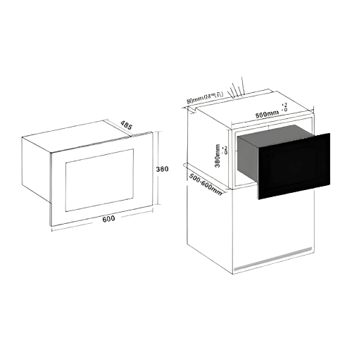 32EPS-PRO Built-in Microwave & Grill